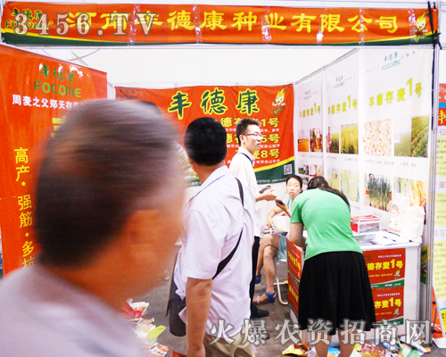 河南豐德康種業(yè)與2014河南種子雙交會(huì)手握手