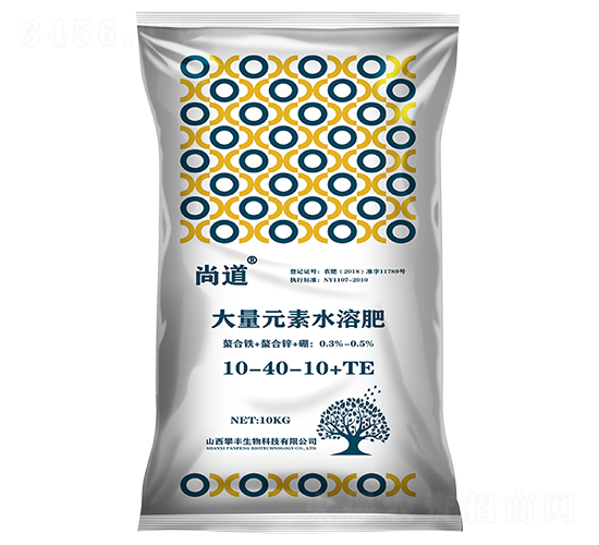 大量元素水溶肥10-40-10+TE-尚道-攀豐生物