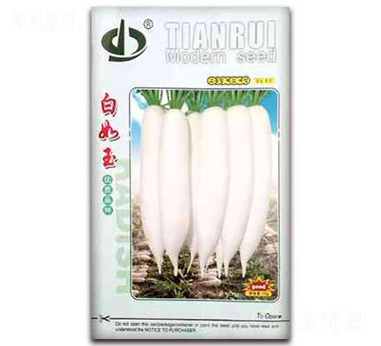 10g白如玉-蘿卜種子-天瑞種子