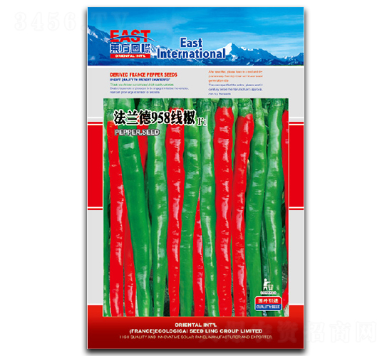 法蘭德958線椒-辣椒種子-祥瑞達(dá)