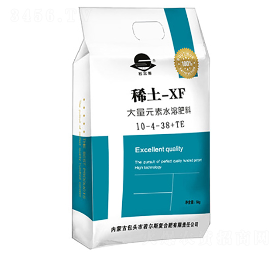 大量元素水溶肥料10-40-38+TE-稀土-XF-若爾斯