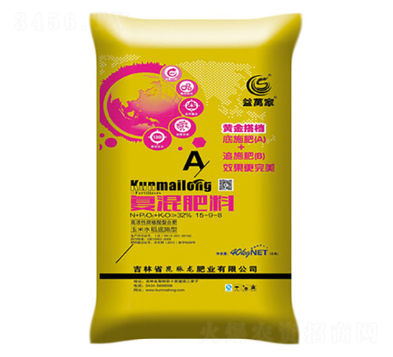 玉米水稻專用復混肥料15-9-8-益萬家-昆脈龍肥業(yè)