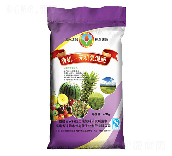 有機(jī)無機(jī)復(fù)混肥10-0-6-好與佳生物