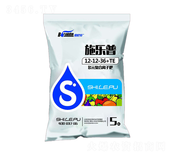 生物多元復合離子肥12-12-36+TE-施樂普-伯倫特