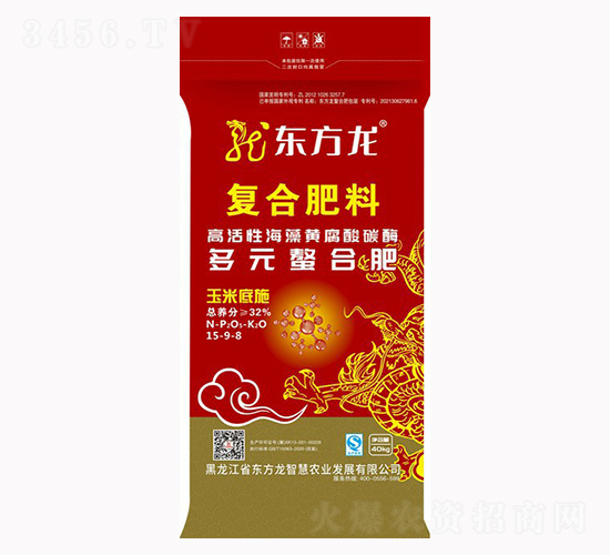 玉米底施多元螯合復(fù)合肥料15-9-8-東方龍