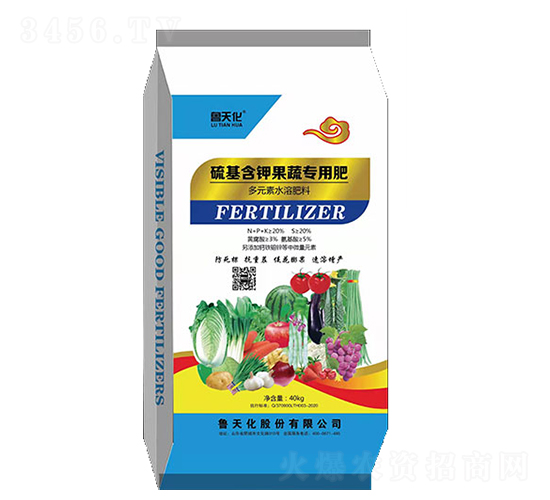 硫基含鉀果蔬專用肥-魯天化