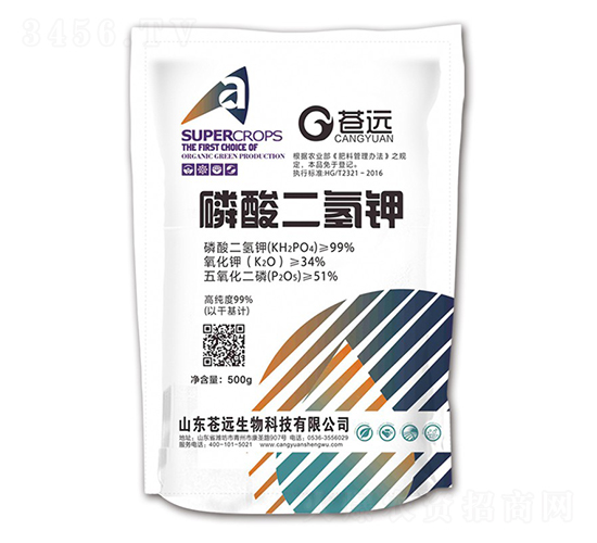 500g磷酸二氫鉀-蒼遠生物