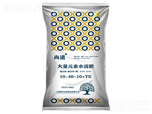 大量元素水溶肥10-40-10+TE-尚道-攀豐生物