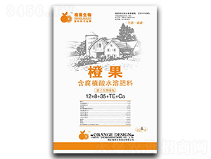 含腐植酸水溶肥料12+8+35+TE+Ca-橙果生物