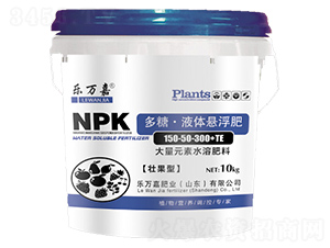 大量元素水溶肥料150-50-300+TE-多糖·液體懸浮肥-樂萬嘉