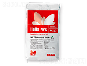 海法艾力咖水溶肥13-7-40+Ca+Mg+TE-中農(nóng)華邦