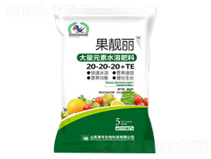 大量元素水溶肥20-20-20+TE-果靚麗-季豐生物