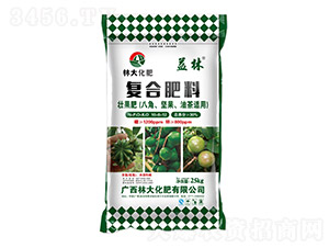 八角、堅(jiān)果、油茶適用復(fù)合肥料10-8-12-益林-林大化肥