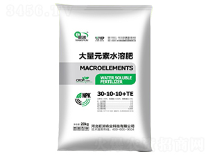 高氮型大量元素水溶肥30-10-10+TE-潤旺源農(nóng)業(yè)