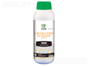 凝膠懸浮型大量元素水溶肥料100-400-100+TE-瑞健盈-科沃尚田